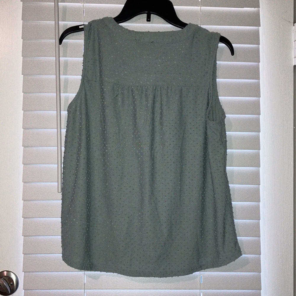 Dress Up Sage Blouse - Picture 4 of 4